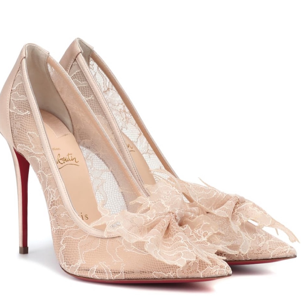 Christian Louboutin Delikatissima 100 pumps sz:38